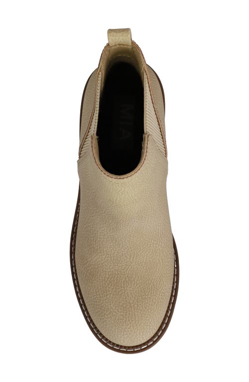 Mia Paula Chelsea Boot In Neutral