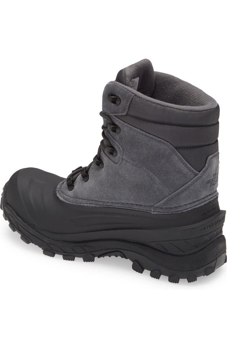 The North Face Chilkat IV Waterproof Insulated Snow Boot, Alternate, color, Grey/ Black