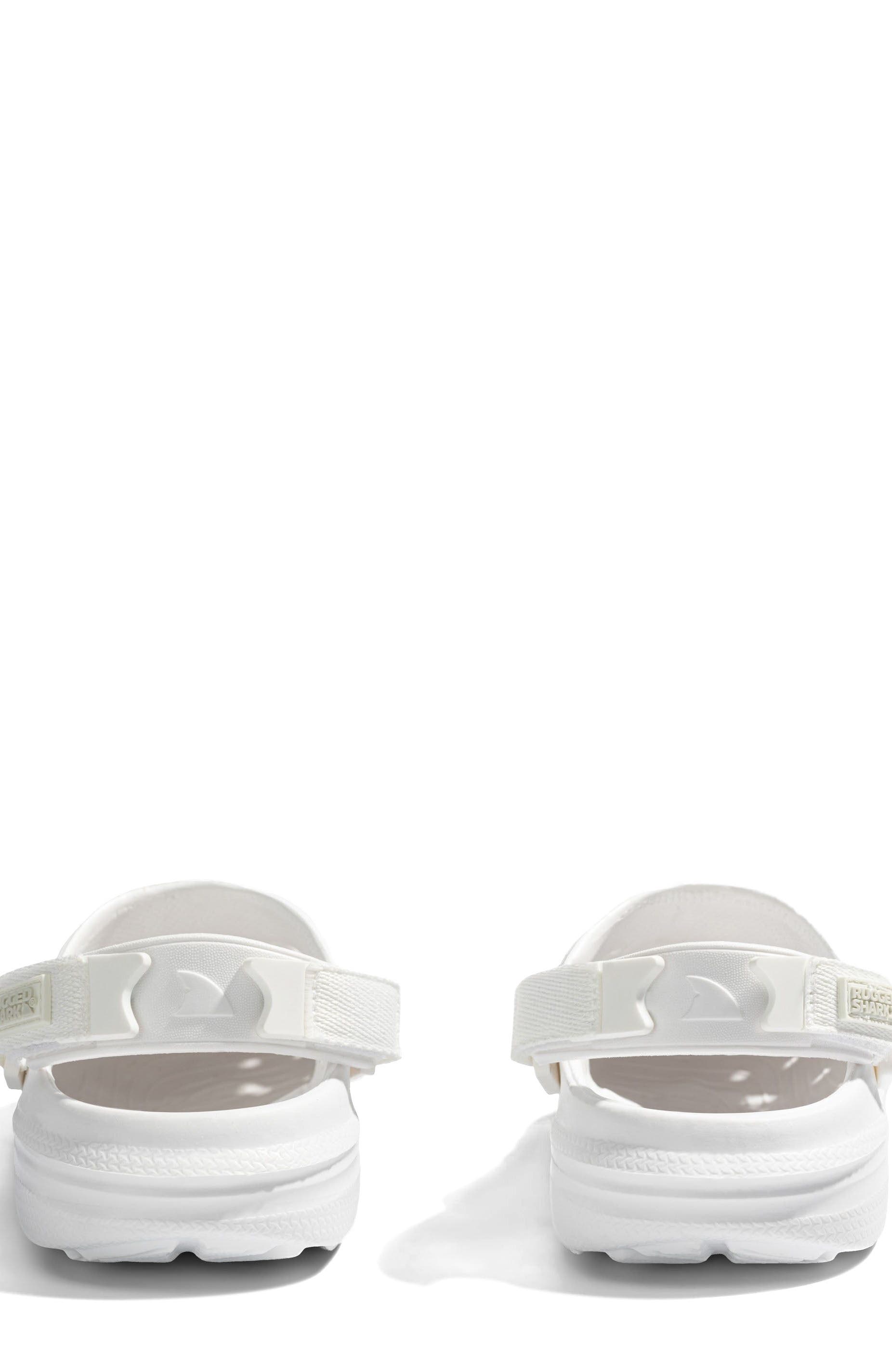 RUGGED SHARK Ladies Cove Clogs, Alternate, color, White