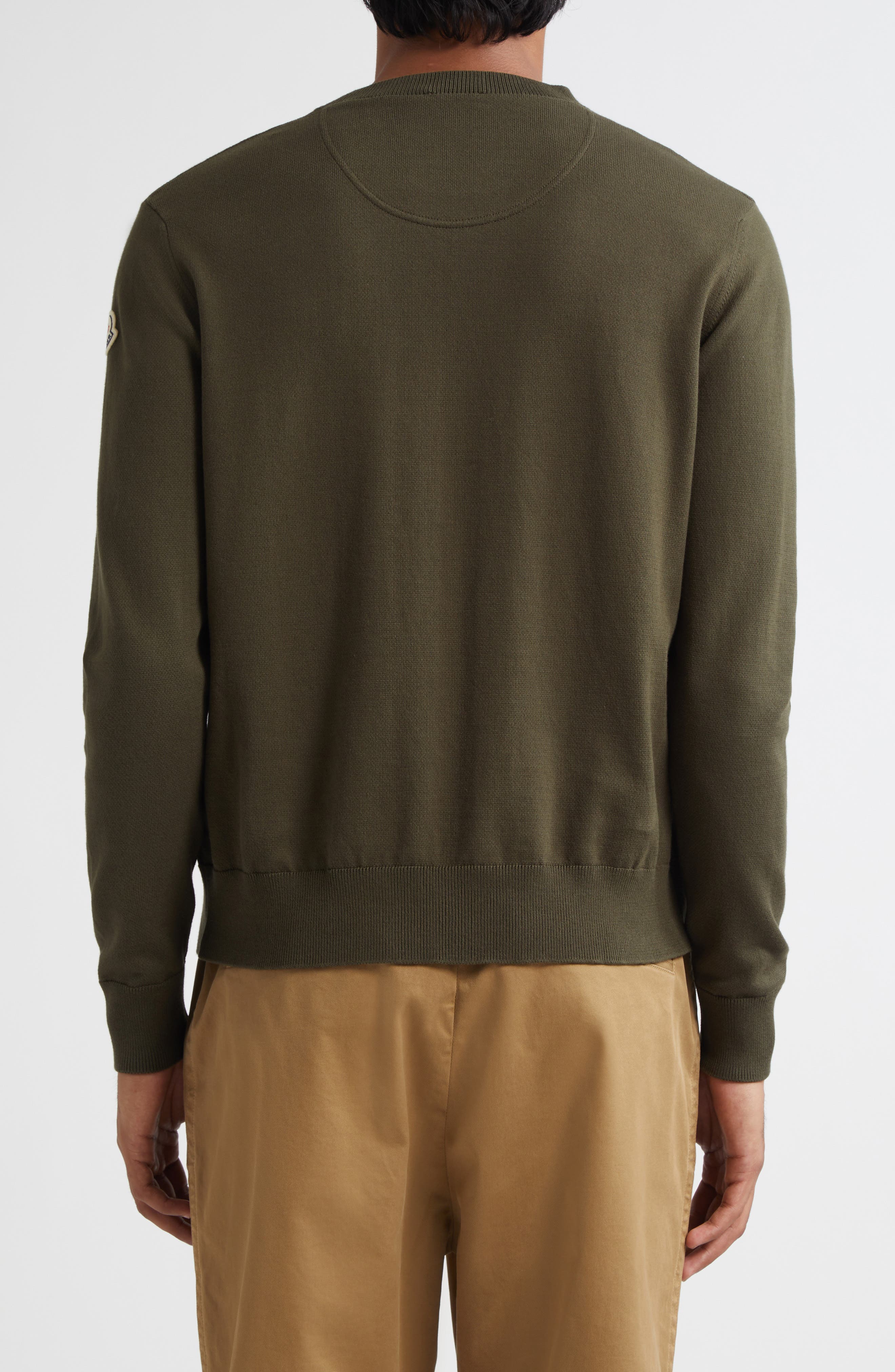 Monogram Cotton Crewneck Sweater - image 2