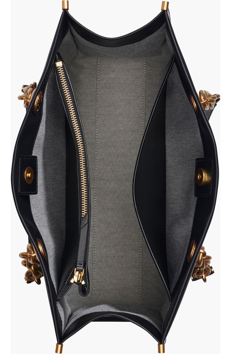 Donna Karan New York Merino Tote, Alternate, color, Blk/Gold