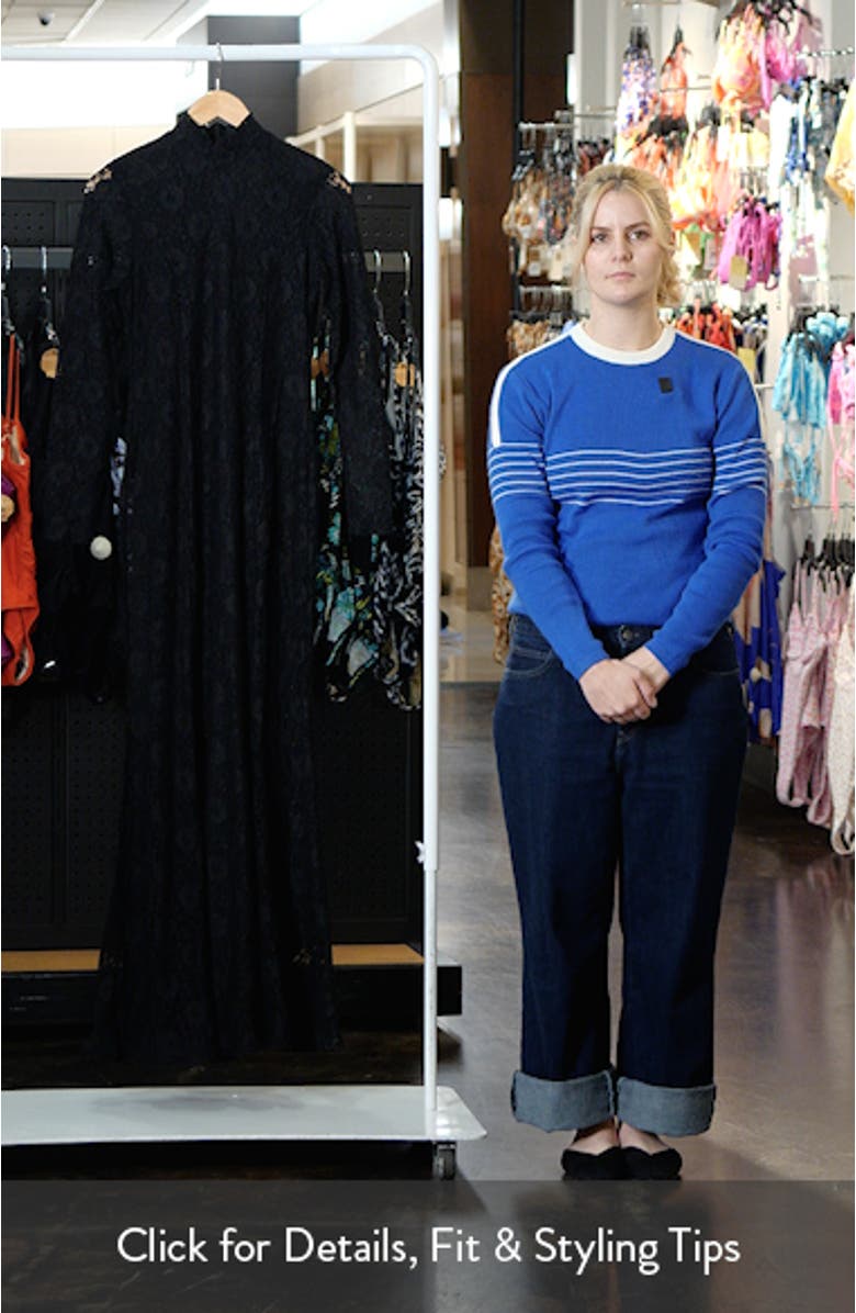 Harlyn Long Sleeve Lace Maxi Dress, sales video thumbnail