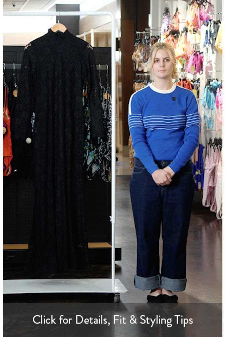 Harlyn Long Sleeve Lace Maxi Dress video