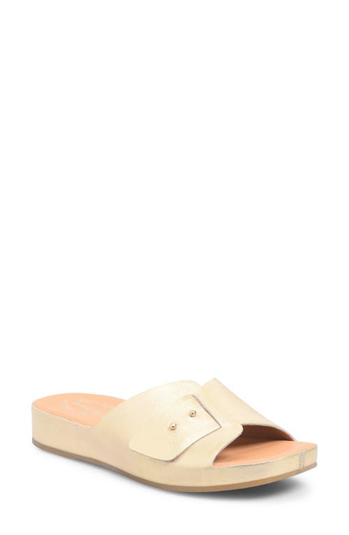 Kork-ease ® Mesa Slide Sandal In Gold Metallic