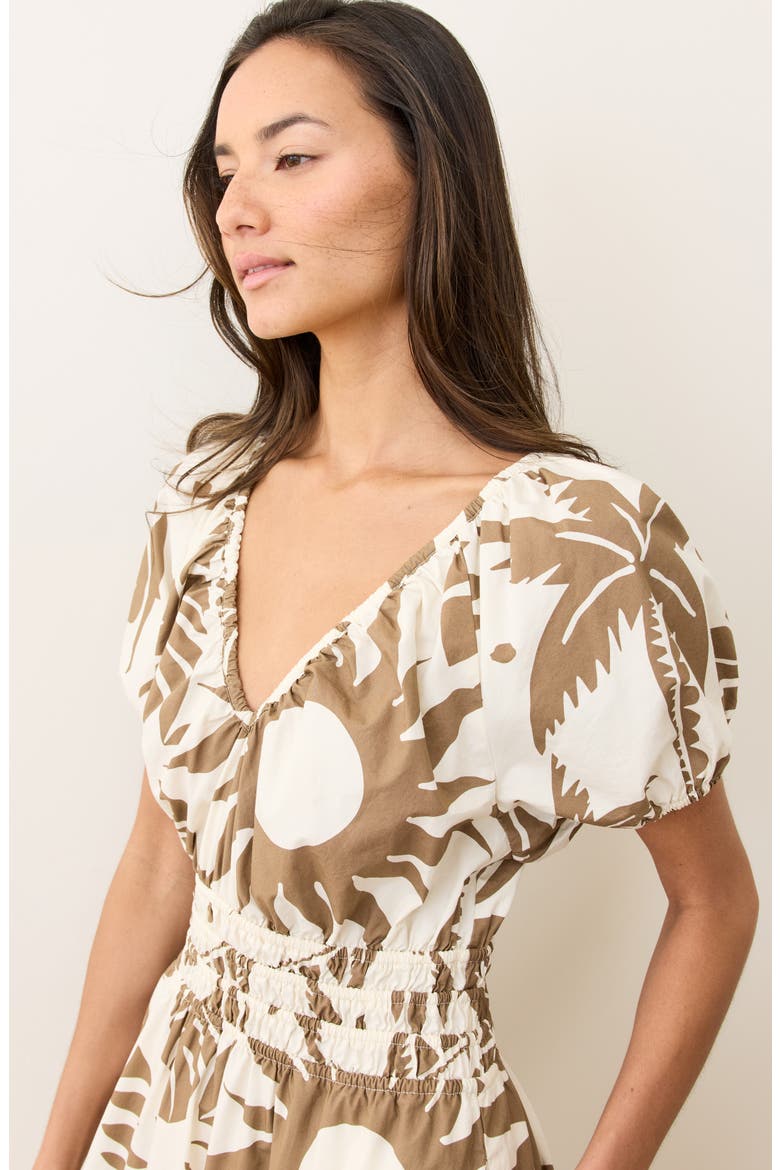 Emery Poplin Maxi Dress, Alternate, color, DUSK DESERT