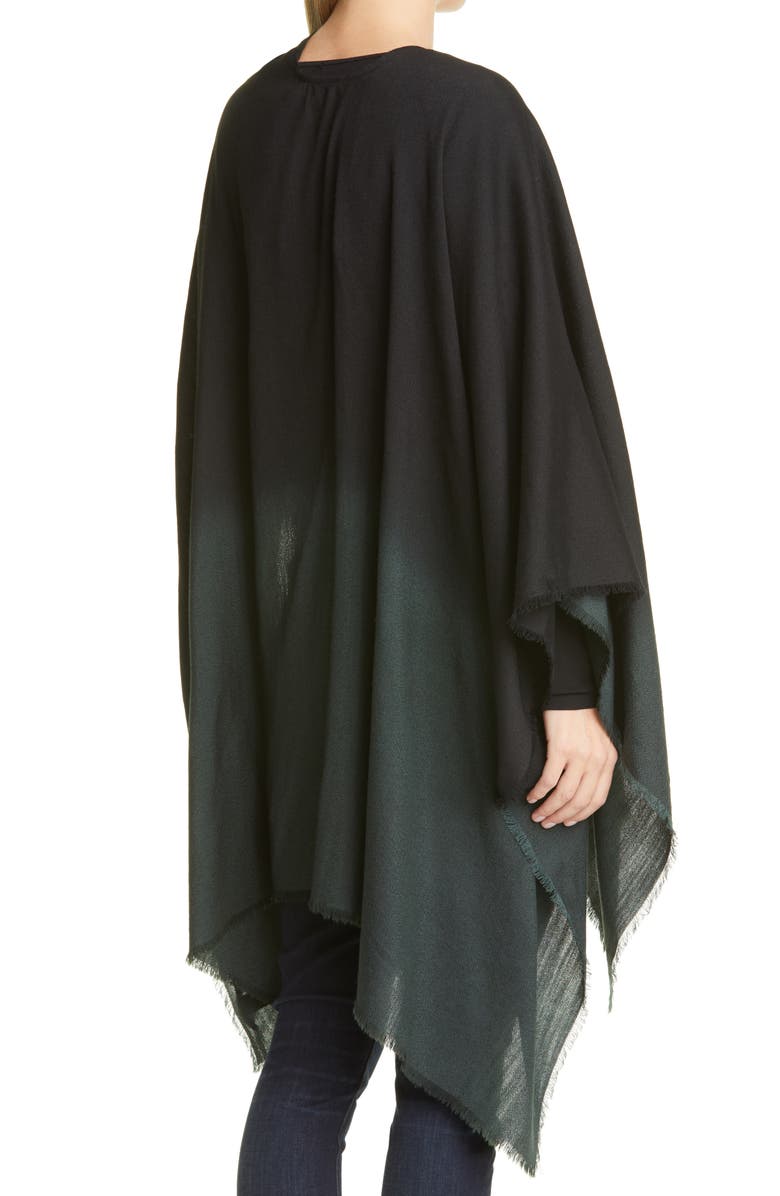 Eileen Fisher Ombré Poncho Wrap, Alternate, color, 