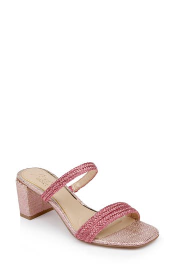 Jewel Badgley Mischka Heat Slide Sandal