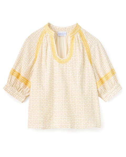 Eleanor Linen Top