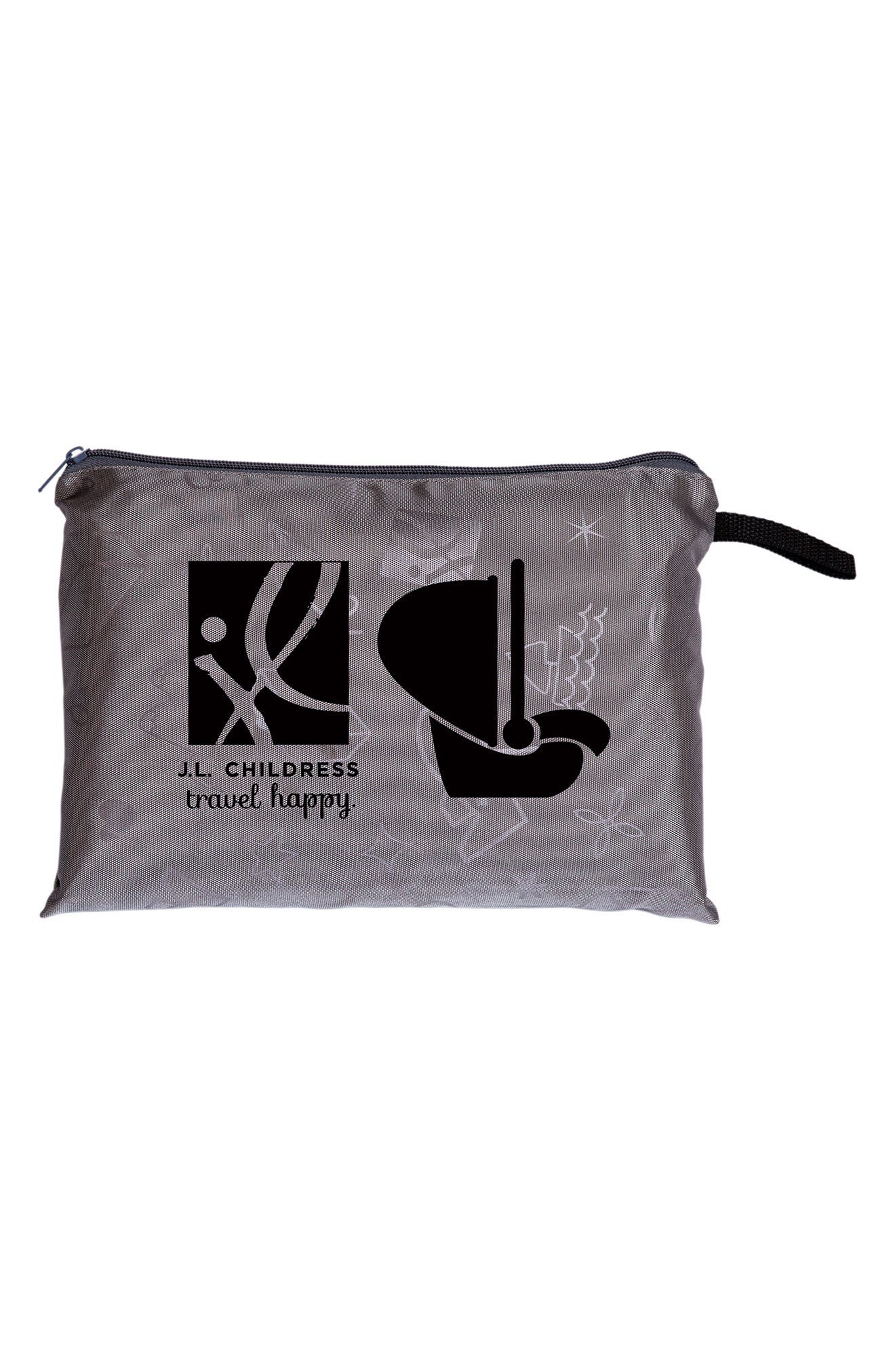 J.L. Childress Deluxe Gate Check Travel Bag for Car Seats, Alternate, color, Grey