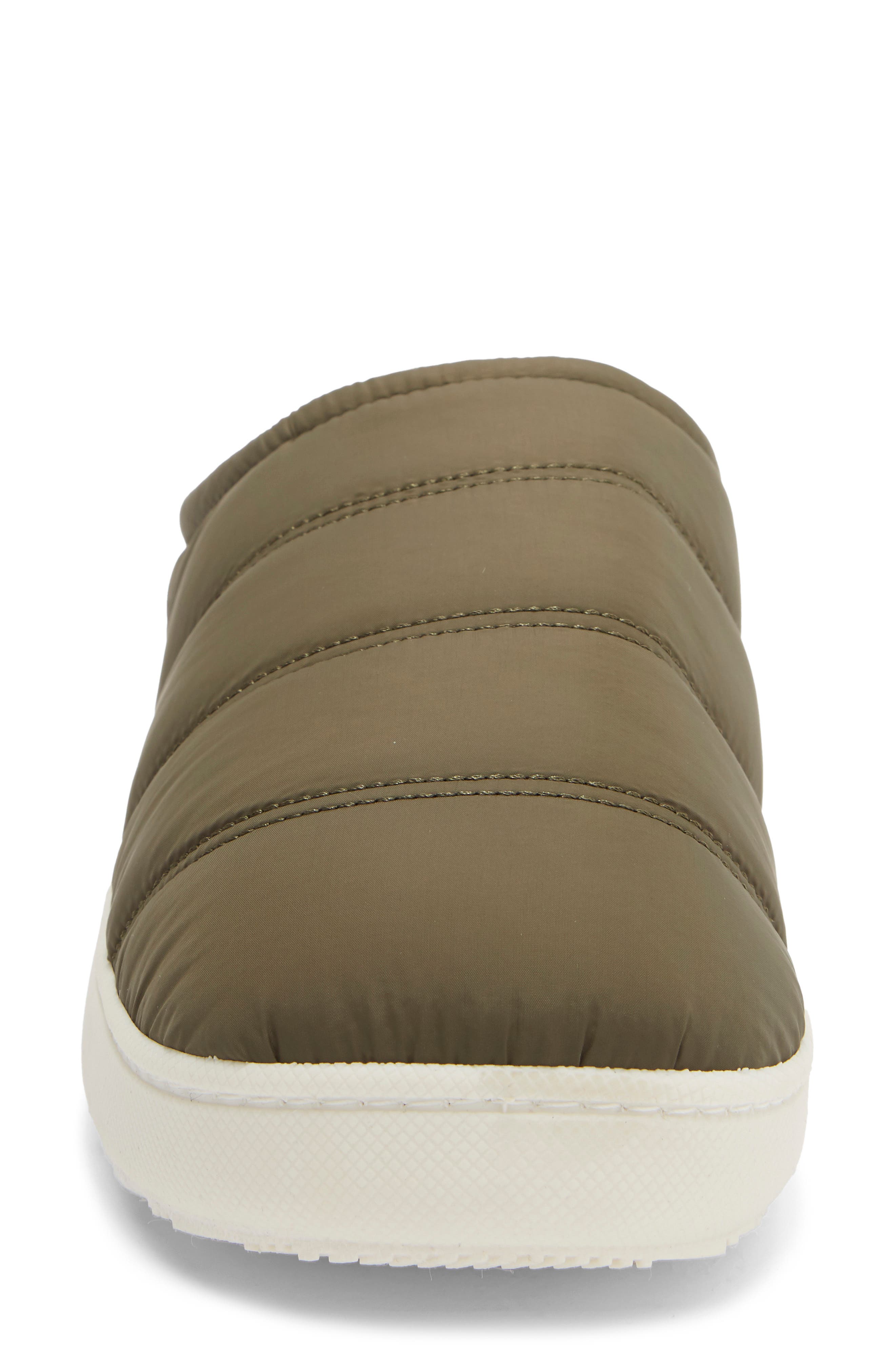 Colter Quilted Clog Slipper, Alternate, color, GREEN MOSS