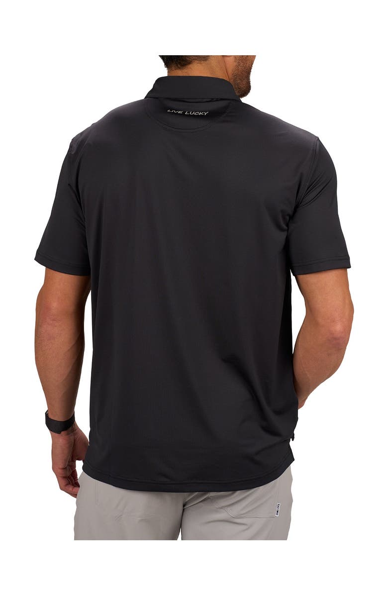 Black Clover Crockett Polo, Alternate, color, Black