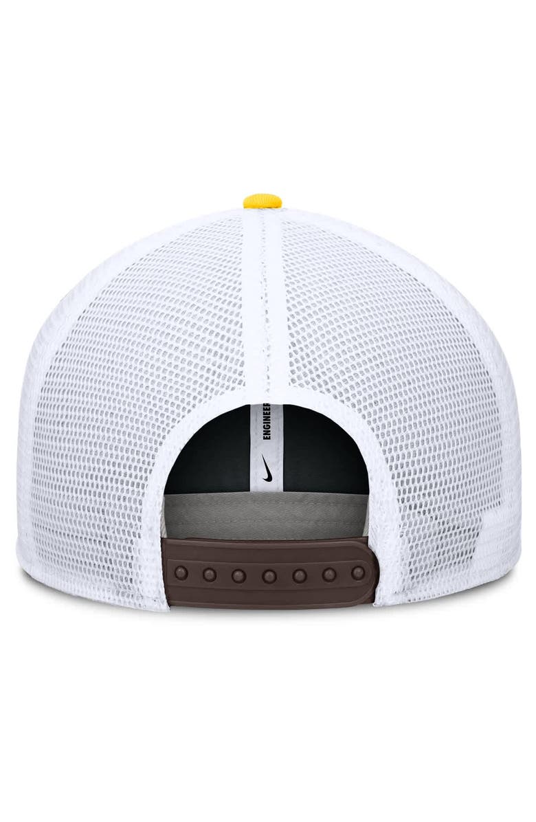 Nike Men's Nike Brown San Diego Padres Pro Trucker Snapback Hat, Alternate, color, Brown