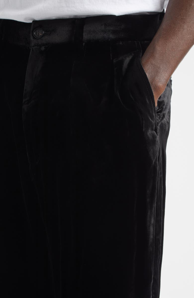 TAKAHIROMIYASHITA TheSoloist. Oxford Bags Pants, Alternate, color, Black