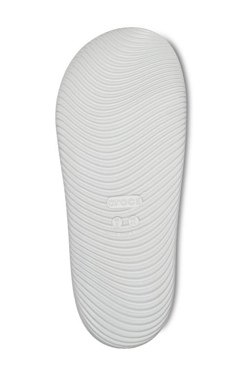 Crocs Mellow Recovery Waterproof Slide Sandal In Atmosphere