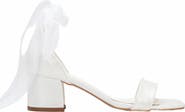Forever & Always Shoes Athena Low Heel Sandals with Ribbon