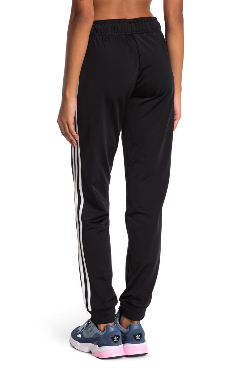 adidas Primegreen Essentials Warm-Up Slim Tapered 3-Stripes Track Pants, Alternate, color, 