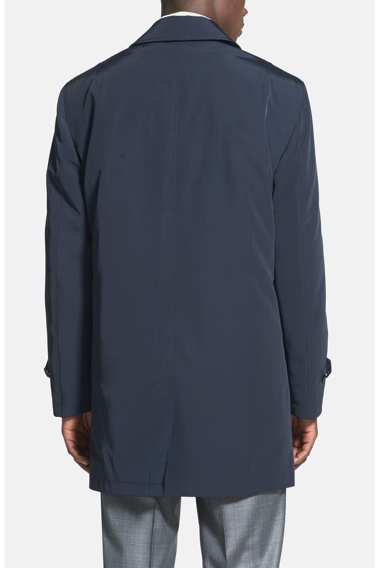 Classic Fit Raincoat, Alternate, color, NAVY