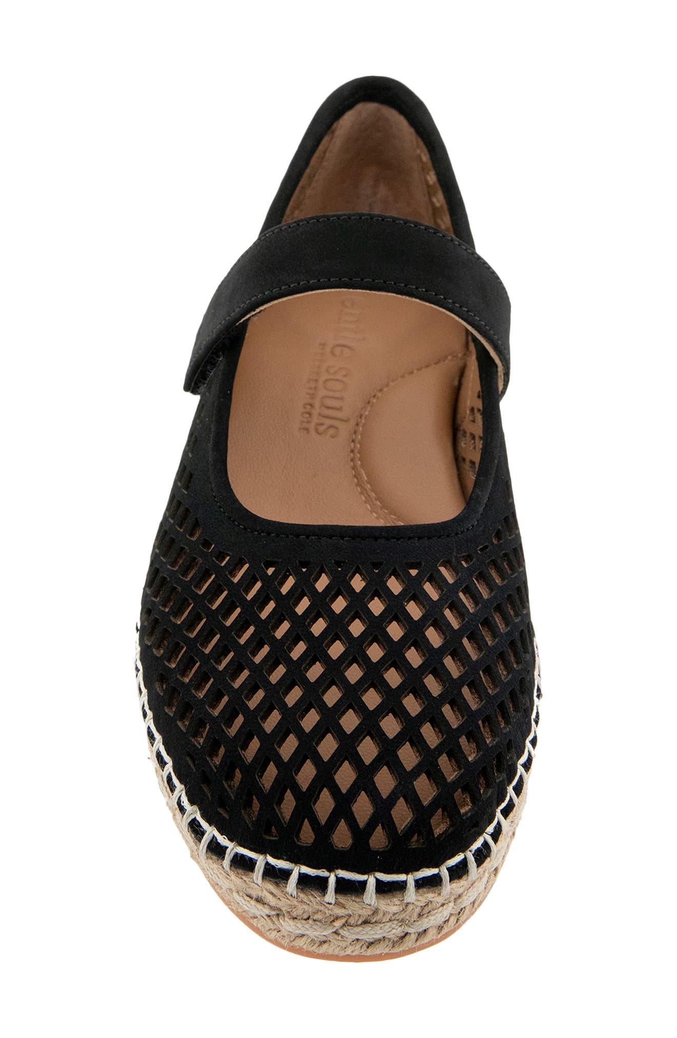 Gentle Souls Sienna Mary Jane Flat, Alternate, color, Black Nubuck
