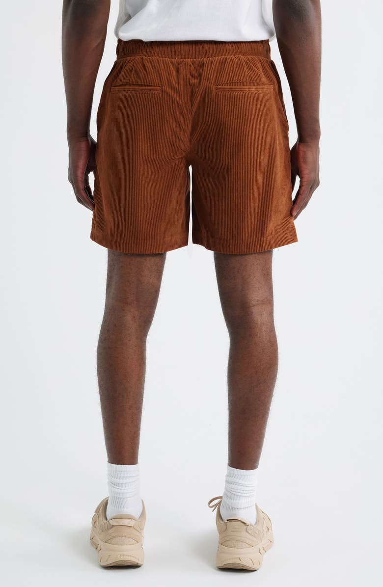 Threads 4 Thought Drawstring Corduroy Shorts, Alternate, color, Pecan
