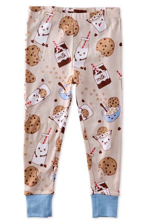 Butterblu Kids' Zen Print Fitted Organic Cotton Two-piece Pajamas