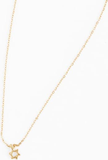 Star Of David Pendant Necklace