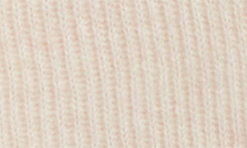 R13 Rib Twisted Hem Cashmere Cardigan In White