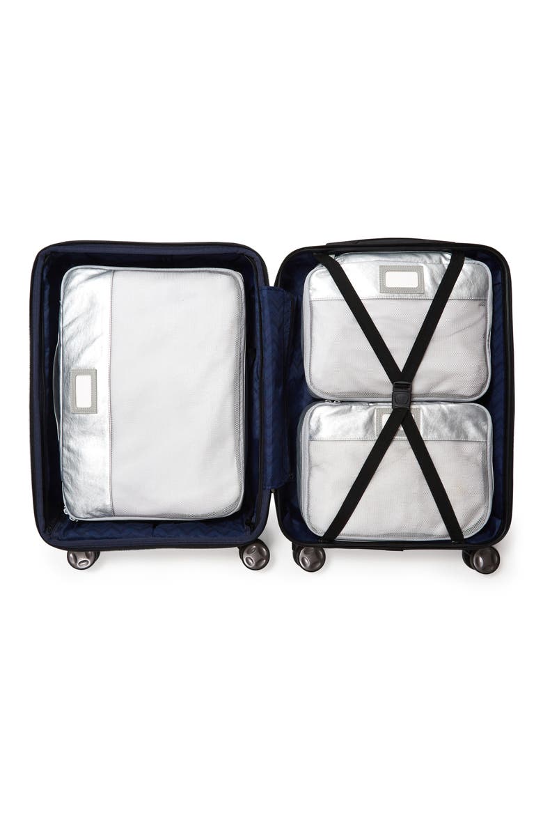 5-Piece Packing Cube Set, Alternate, color, SILVER