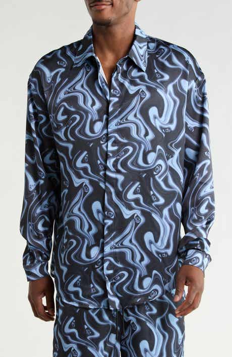 RtA Omar Long Sleeve Button-Up Shirt