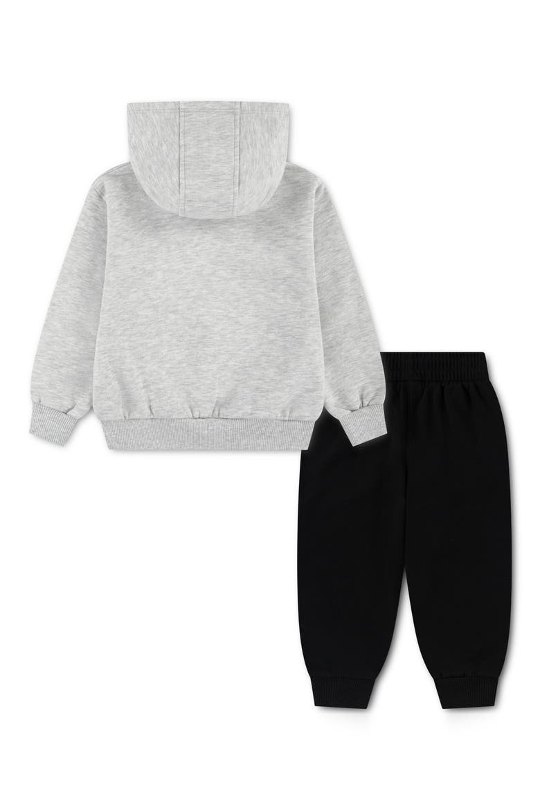 Kids' Goal Fleece Hoodie & Joggers Set, Alternate, color, BLACK