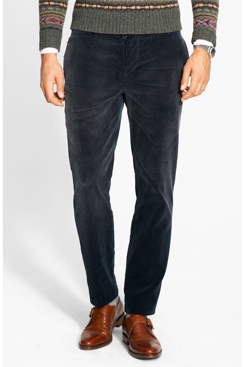 'Country' Corduroy Pants, Alternate, color, AVIATOR NAVY