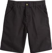 Carhartt Work In Progress Organic Cotton Canvas Carpenter Shorts