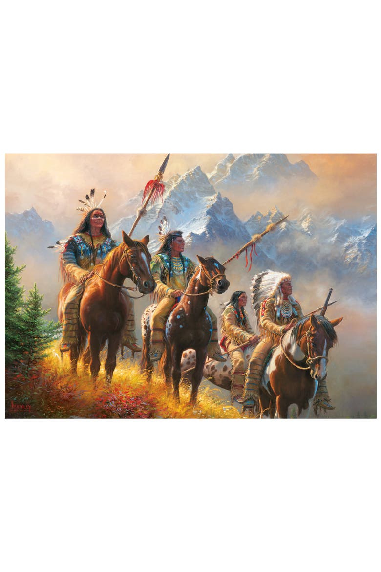 Rise Above 550 Piece Jigsaw Puzzle, Alternate, color, Multicolor