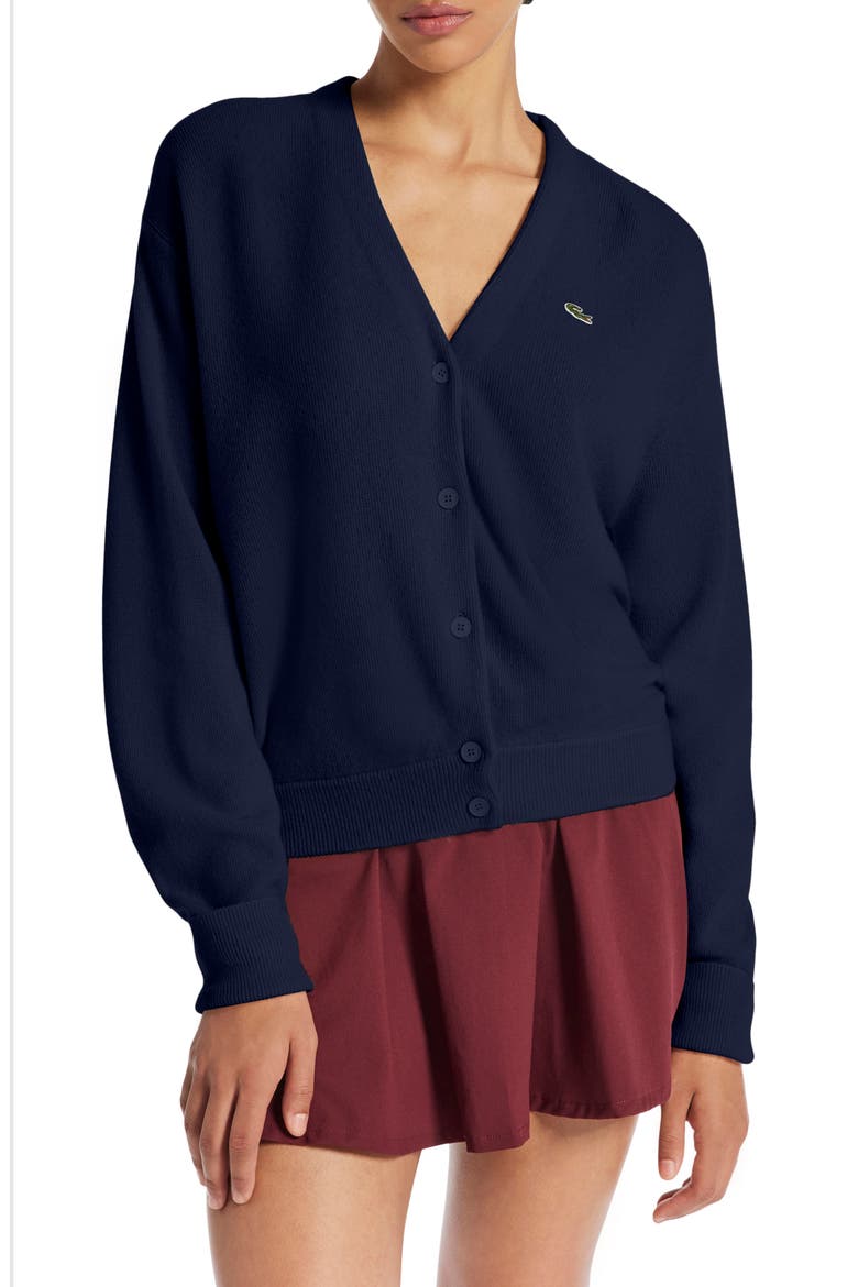Cashmere Blend Cardigan, Main, color, 166 MARINE