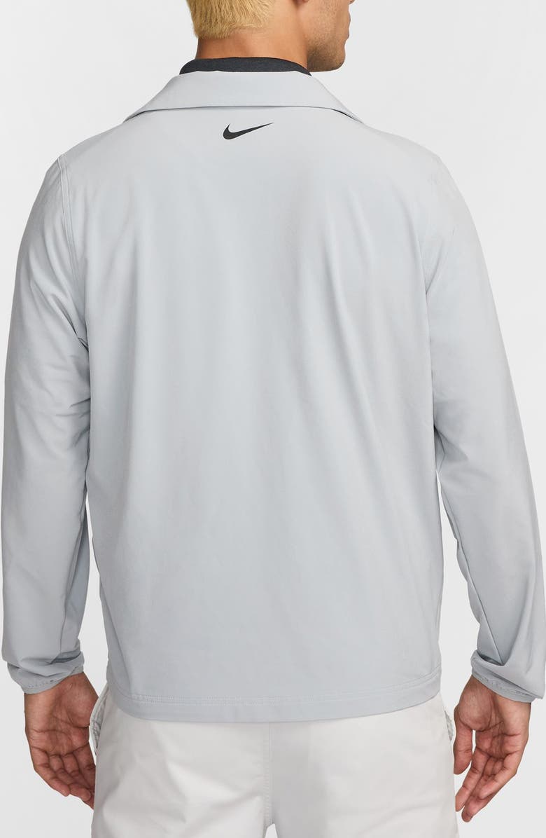 Nike Tour Water Repellent Full Zip Golf Jacket, Alternate, color, Light Smoke Grey/ Black