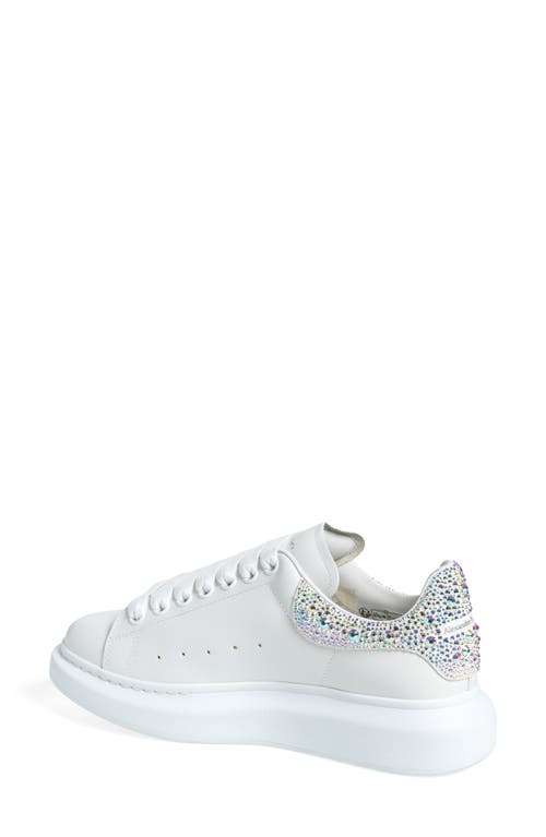 Alexander Mcqueen Mcqueen Oversized Crystal Embellished Sneaker