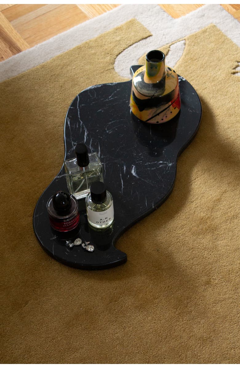 Parma Tile Medusa Tray, Alternate, color, Black