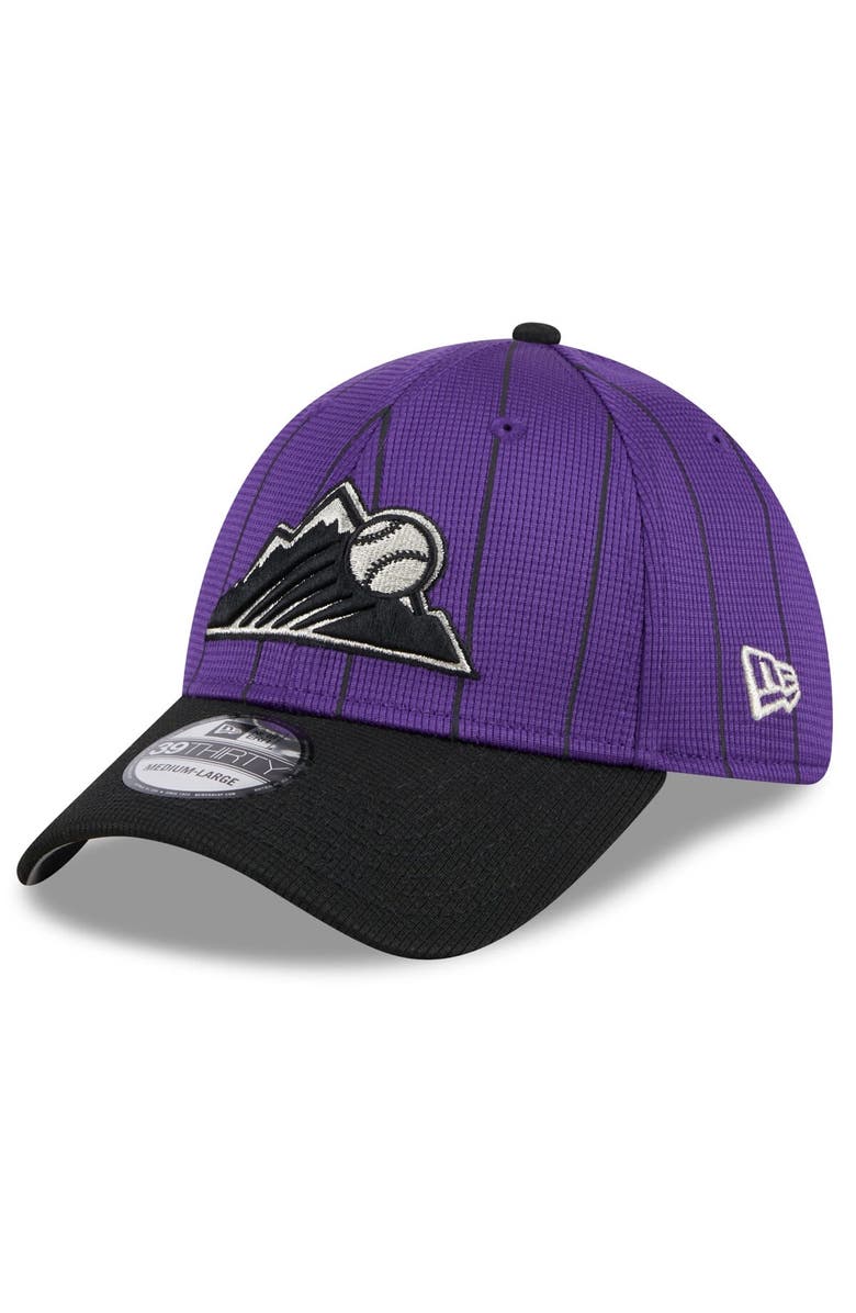 New Era Men's New Era Purple Colorado Rockies 2025 Batting Practice 39THIRTY Flex Hat, Alternate, color, Purple