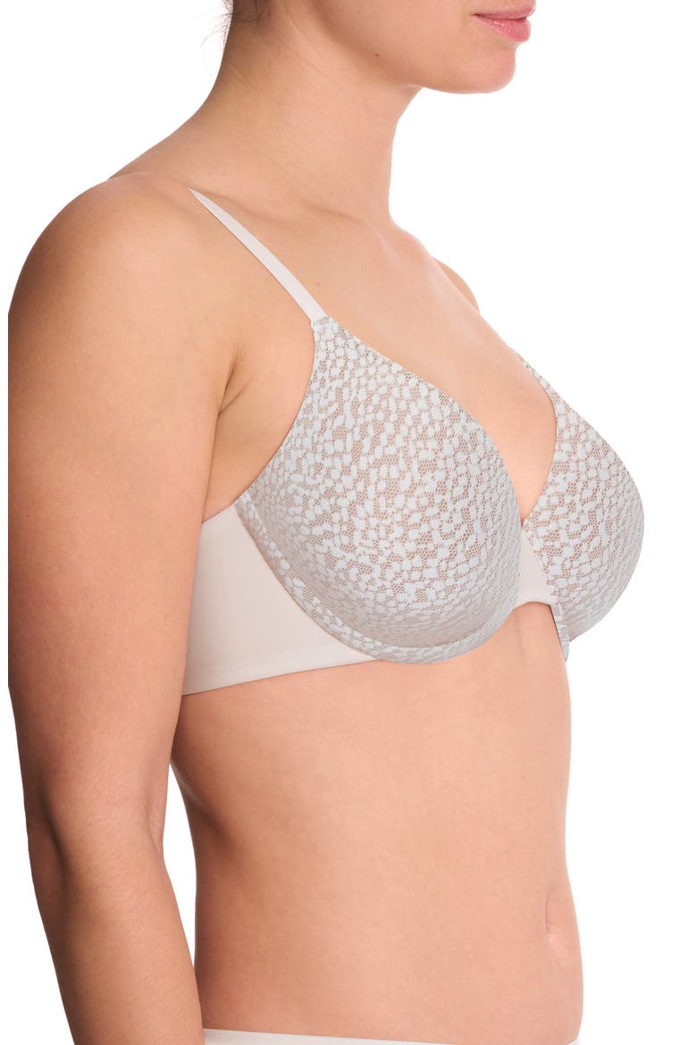 Comfort Evolution Full Fit Memory Foam Convertible Bra, Alternate, color, IVORY/ CAFE