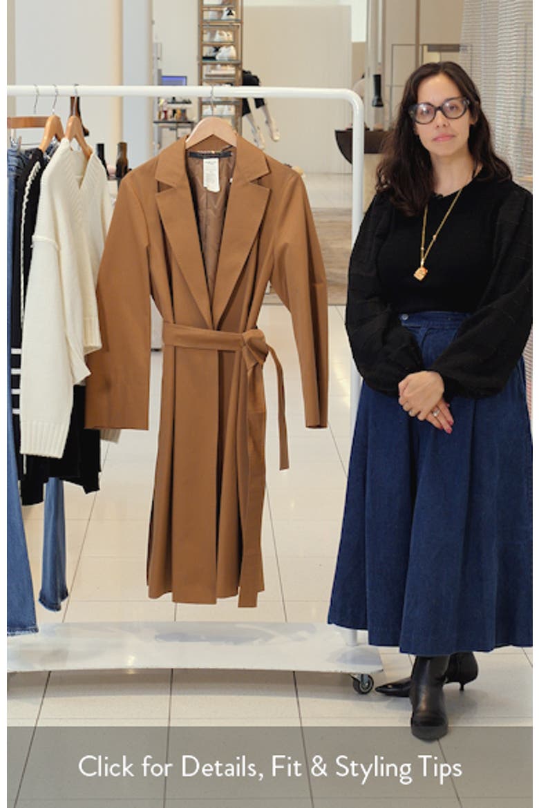 Candido Wrap Trench Coat video
