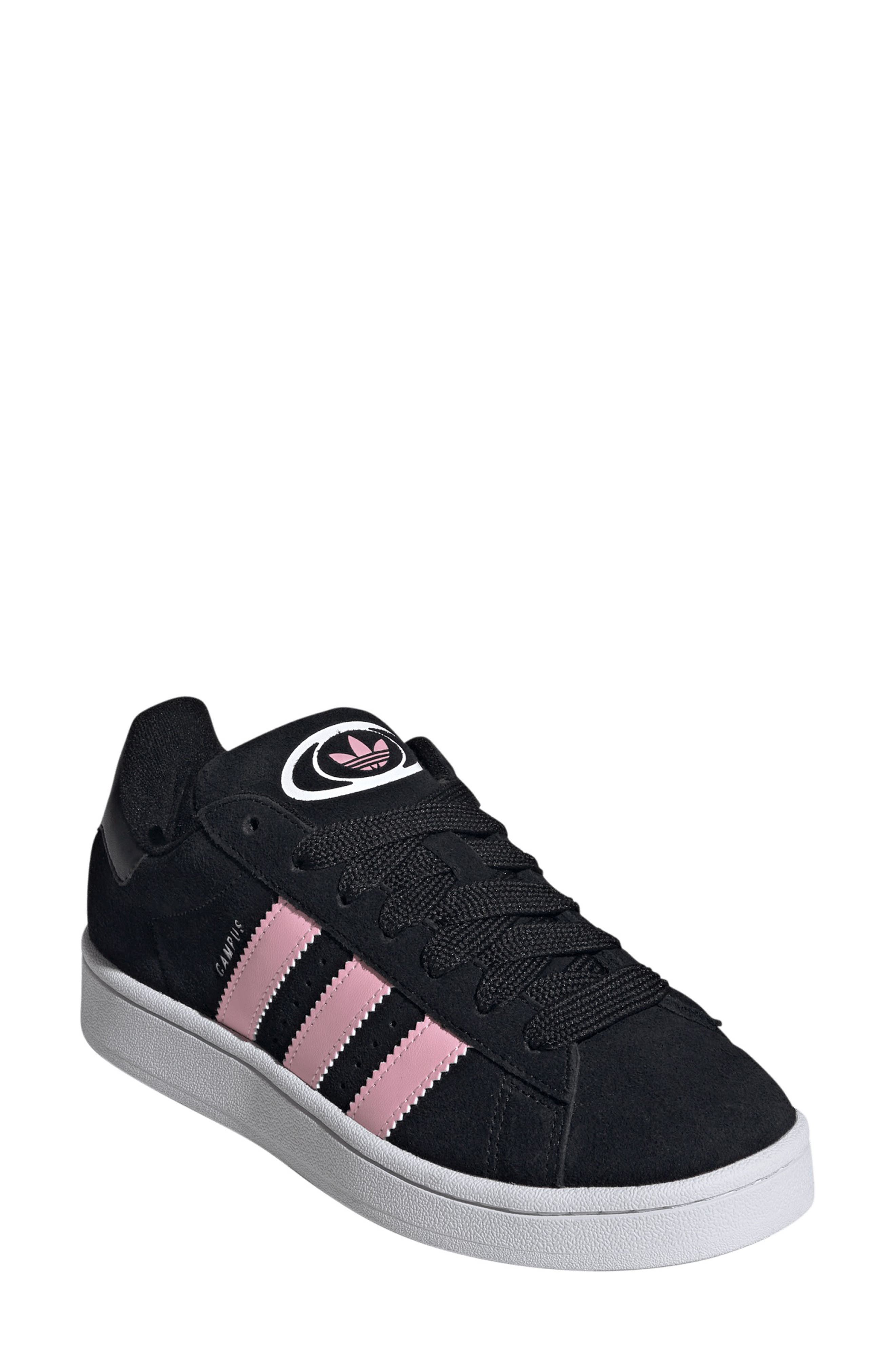adidas Campus 00s Sneaker, Main, color, Black/White/True Pink