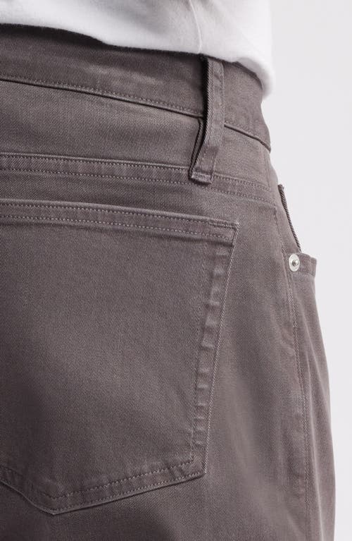 Frame L'homme Slim Fit Five-pocket Twill Pants In Slate Gray