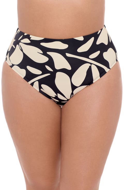 High Waist Classic Swim Bottoms
