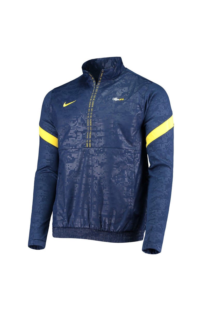Nike Men's Nike Navy Tottenham Hotspur Half-Zip Track Jacket, Alternate, color, 