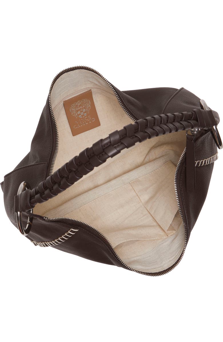 Vince Camuto Billu Leather Shoulder Bag, Alternate, color,