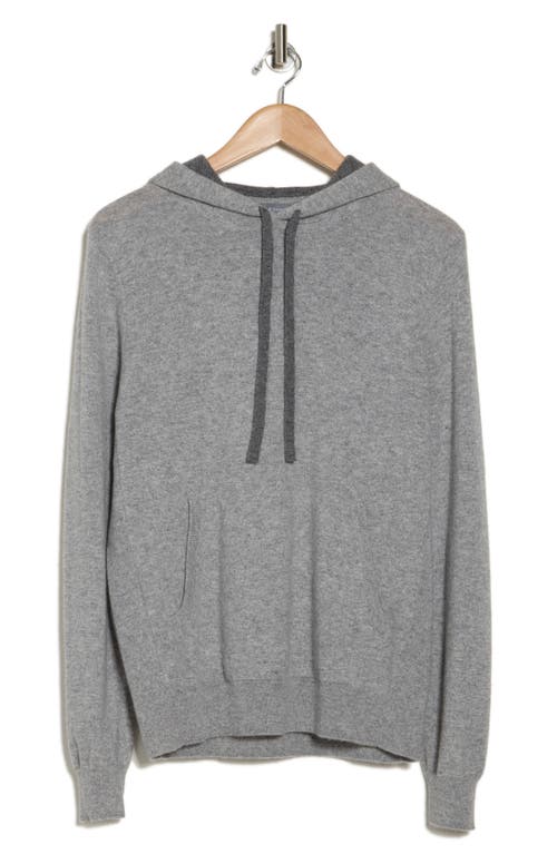 Amicale Relaxed Cashmere Hooded Sweater In Multi