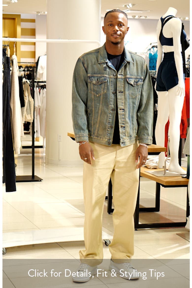 Relaxed Fit Denim Trucker Jacket video