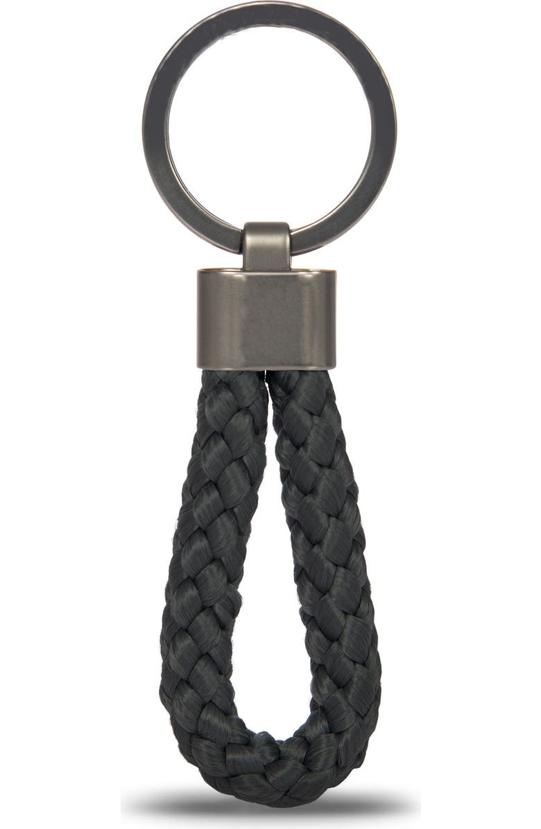 Porsche Design Key Ring Rope, Alternate, color, Black