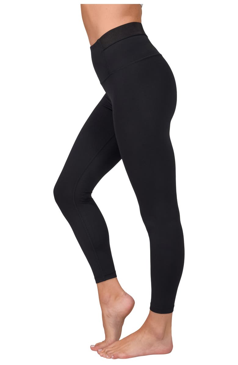 90 DEGREE BY REFLEX Lux Supportive Waist Ankle Leggings, Alternate, color, 