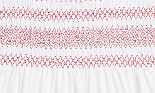Polo Ralph Lauren Toddler And Little Girls Smocked Eyelet Jersey Dress In White