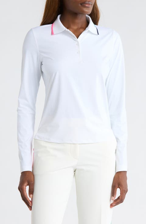 Silky Tech Long Sleeve Polo